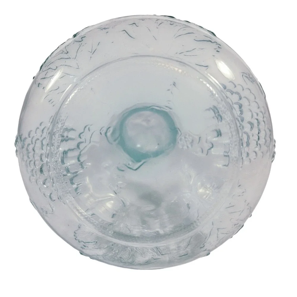 undecipherable vintage glass